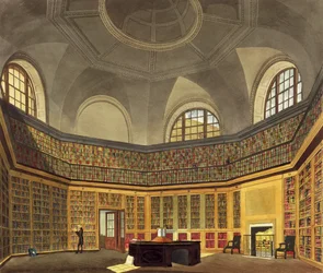 La bibliothèque du roi, Buckingham House, de 